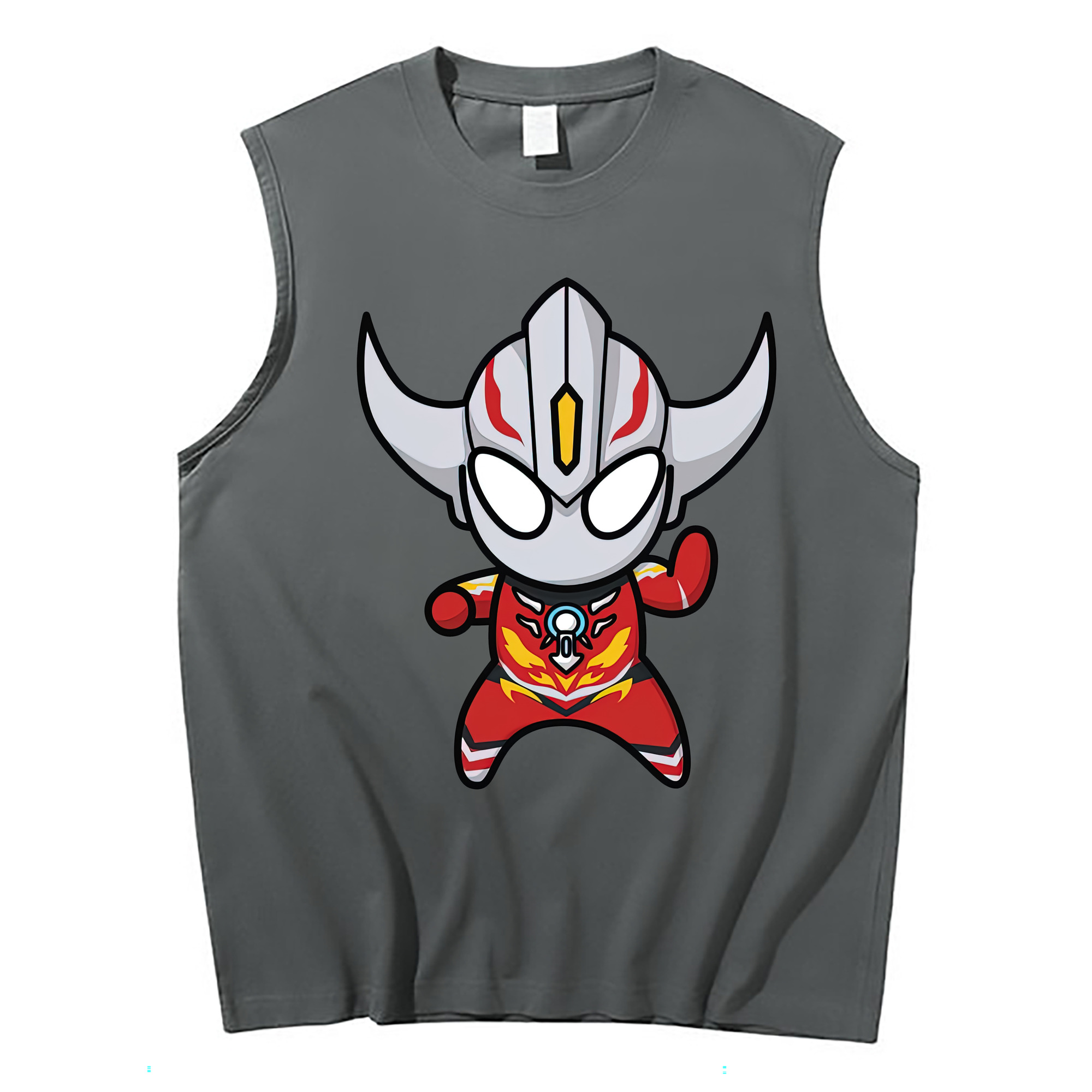 （画像用） ウルトラマン Ultraman コットン100％タンクトップ（フロントプリント）